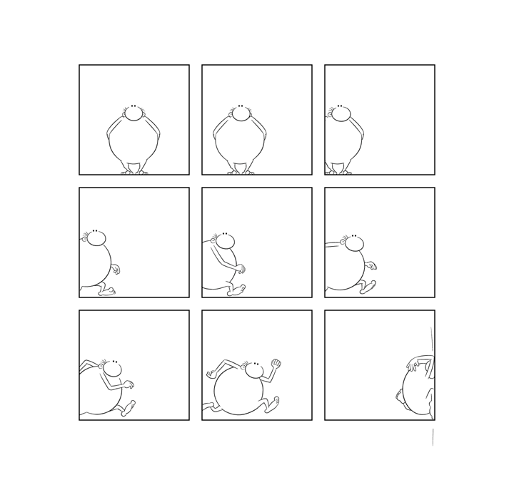 Bonom, gag 13, dom, bd, bande dessinée, fumetti, comics, minimal, minimalist, experimental