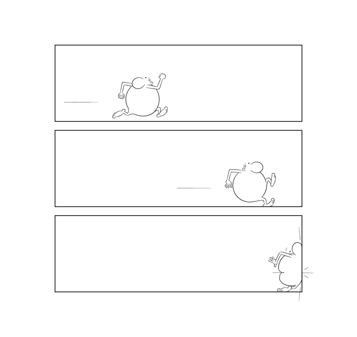 Bonom, gag 18, dom, bd, bande dessinée, fumetti, comics, minimal, minimalist, experimental